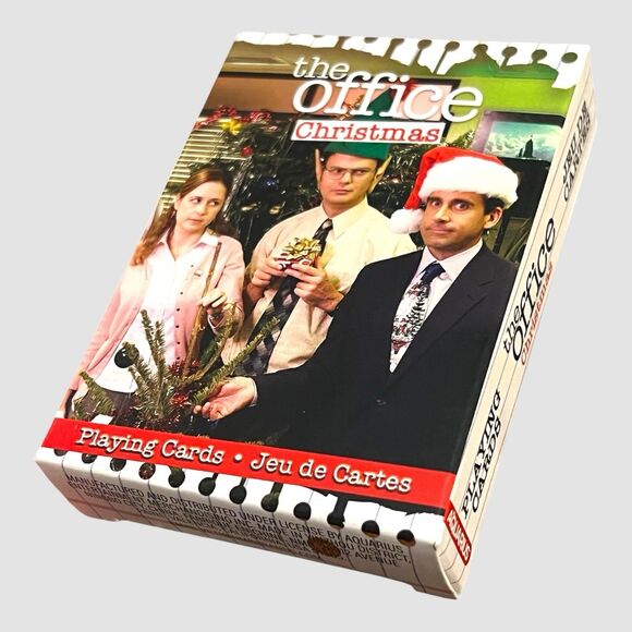“The Office” Christmas Playing Cards Aquarius Puzzles Use With Any Card Game! - Picture 2 of 5